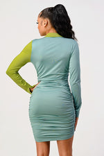 Eva-Tone Ruched Dress