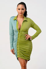 Eva-Tone Ruched Dress