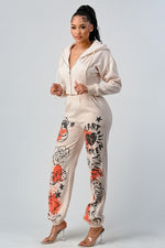 Rachel Graphic Pant Set