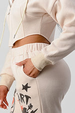 Rachel Graphic Pant Set