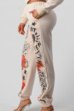 Rachel Graphic Pant Set