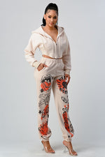 Rachel Graphic Pant Set