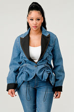 Adrienne Denim Blazer