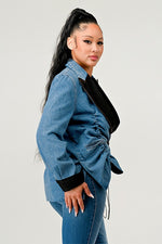 Adrienne Denim Blazer