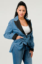 Adrienne Denim Blazer