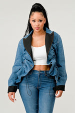 Adrienne Denim Blazer