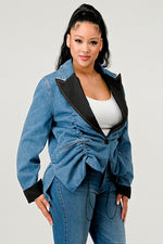 Adrienne Denim Blazer