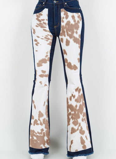 Remy Black-Rodeo Bell Bottom Jean