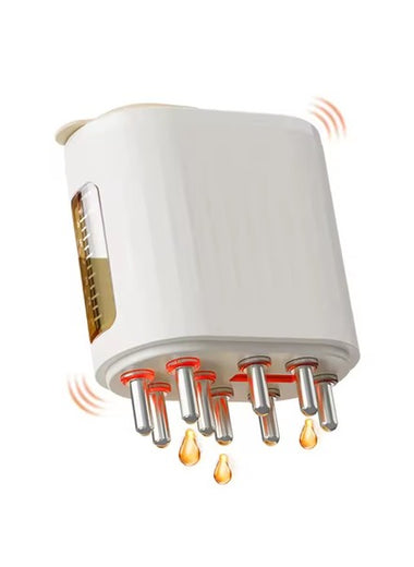 Electric Oil Applicator Scalp Massager 2 in 1.