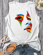 Art in Motion Sleeveless Tshirt