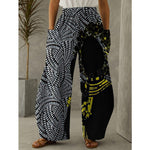 XL/12-14-Chantel High waist wide leg Pant