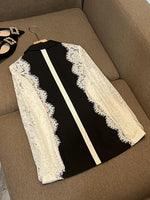 Zola-Lace Sleeve Blazer