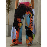 XL/12-14-Chantel High waist wide leg Pant