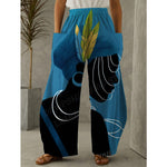 XL/12-14-Chantel High waist wide leg Pant