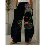 XL/12-14-Chantel High waist wide leg Pant