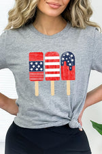 American Flag Popsicles Graphic Tee