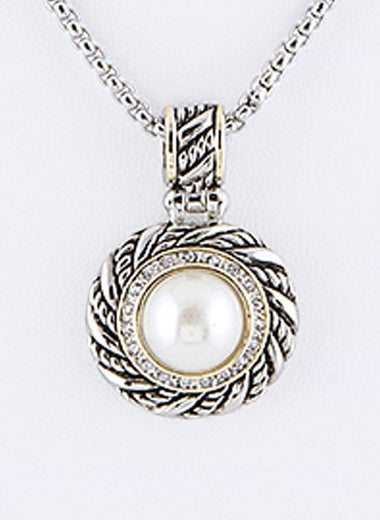 Pearl Pendant Designer Necklace