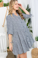 Tabitha Dot Tiered Dress
