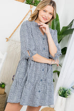 Tabitha Dot Tiered Dress
