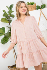 Tabitha Dot Tiered Dress