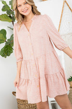 Tabitha Dot Tiered Dress