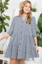 Tabitha Dot Tiered Dress