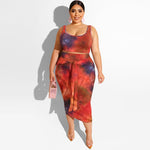 Trina Tie-dye Tank Set