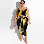 Trina Tie-dye Tank Set