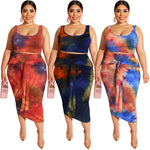 Trina Tie-dye Tank Set
