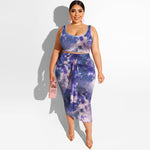 Trina Tie-dye Tank Set