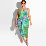 Trina Tie-dye Tank Set