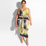 Trina Tie-dye Tank Set