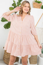 Tabitha Dot Tiered Dress