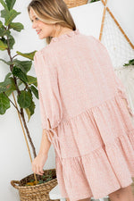 Tabitha Dot Tiered Dress