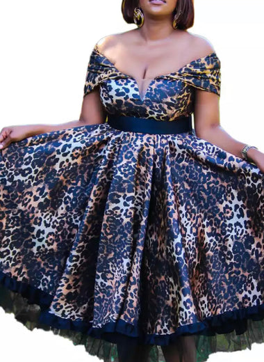 Wild & Refined Retro Dress