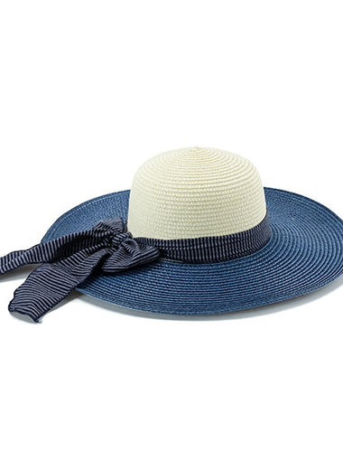 RIBBON BAND STRAW HAT