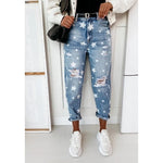 Stars Distressed Jeans