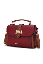 MKF Willa Color-Block Shoulder Handbag by Mia K