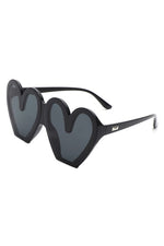 Heart Shaped Oversized Party Fashion Sunglasses