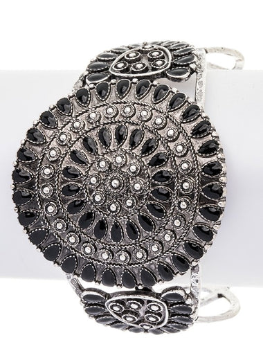 Western Designed Stone Cuff