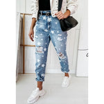 Stars Distressed Jeans