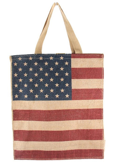 AMERICAN FLAG TOTE BAG