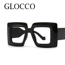 Black & White Striped oversized glasses