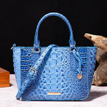 Crocodile Embossed Handbag
