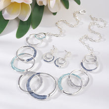 Round Pendants Necklaces Set