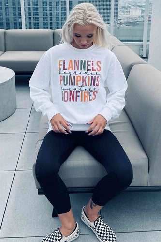 Everything -Fall Sweatshirt in Plus Size