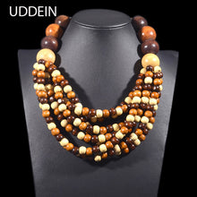 Wood Marbles Necklace