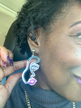 Serving Face Earrings